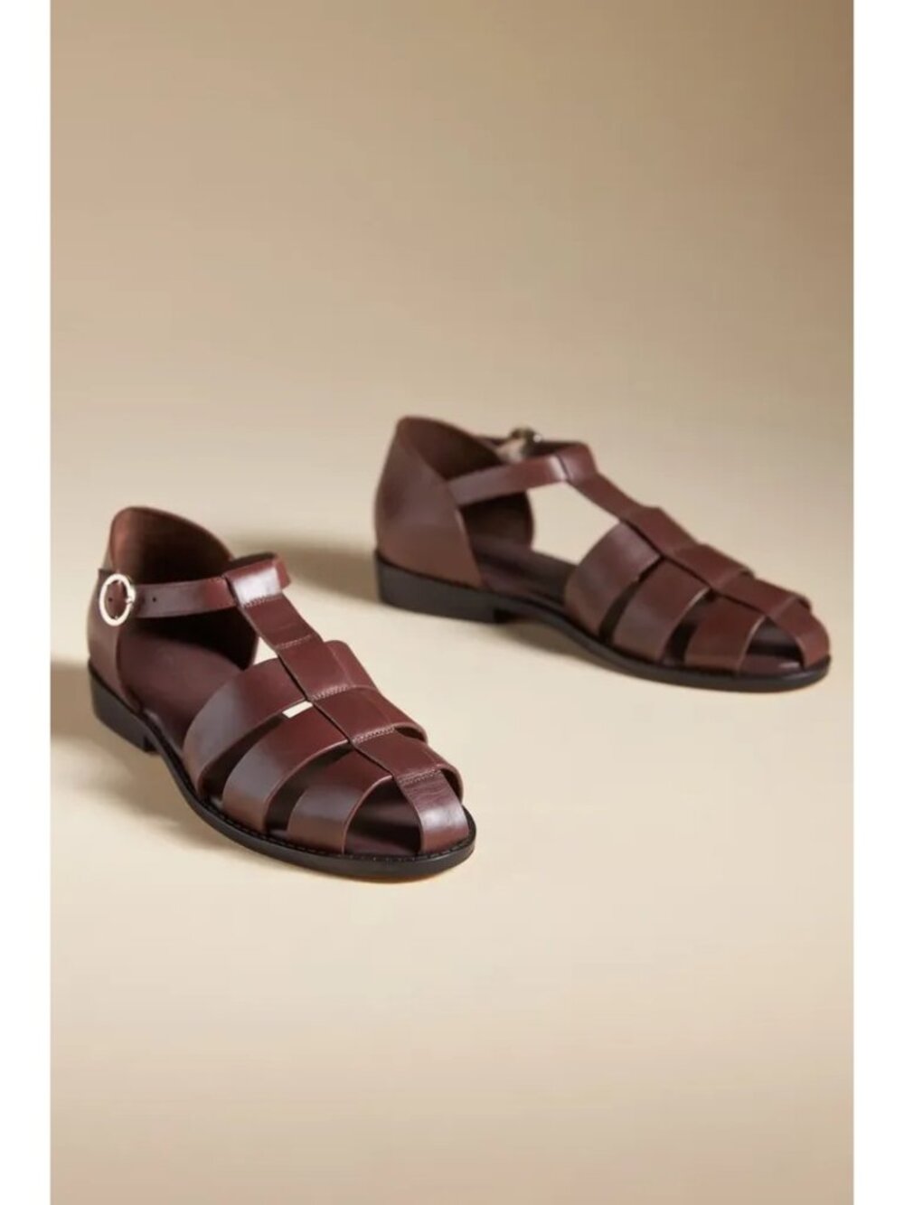 BNIB Maris Fisherman Sandals by Pilcro, Anthropologie, genuine leather, size 41